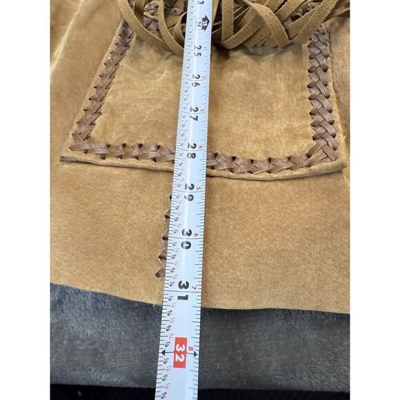 Scully Men’s Western Fringe Boar Suede Jacket w/ Beading sz 40 US - Picture 11 of 15